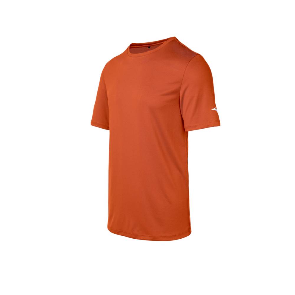 Camiseta Mizuno Mizuno - Homem - Laranja - TUHVJ9187